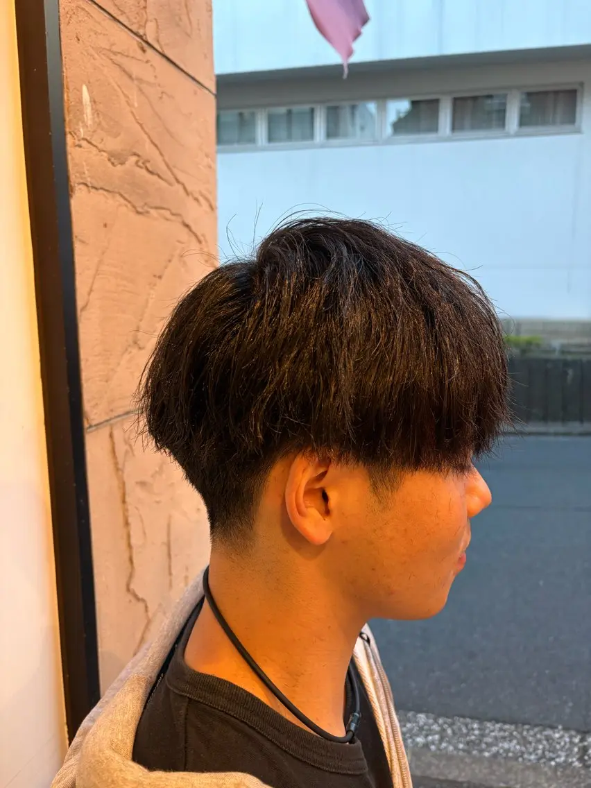 メンズカットの写真
