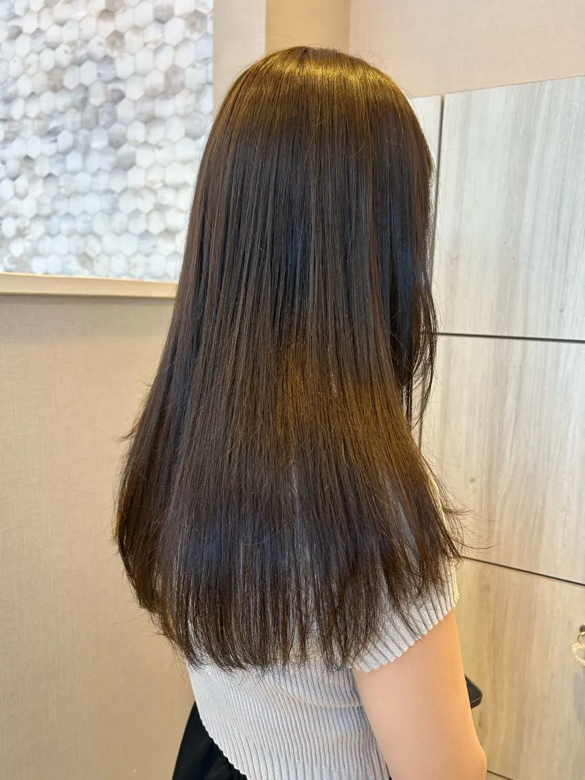ロング カラー ヘアカラー emusalon . Akika‎✮*｡ﾟのヘアスタイル