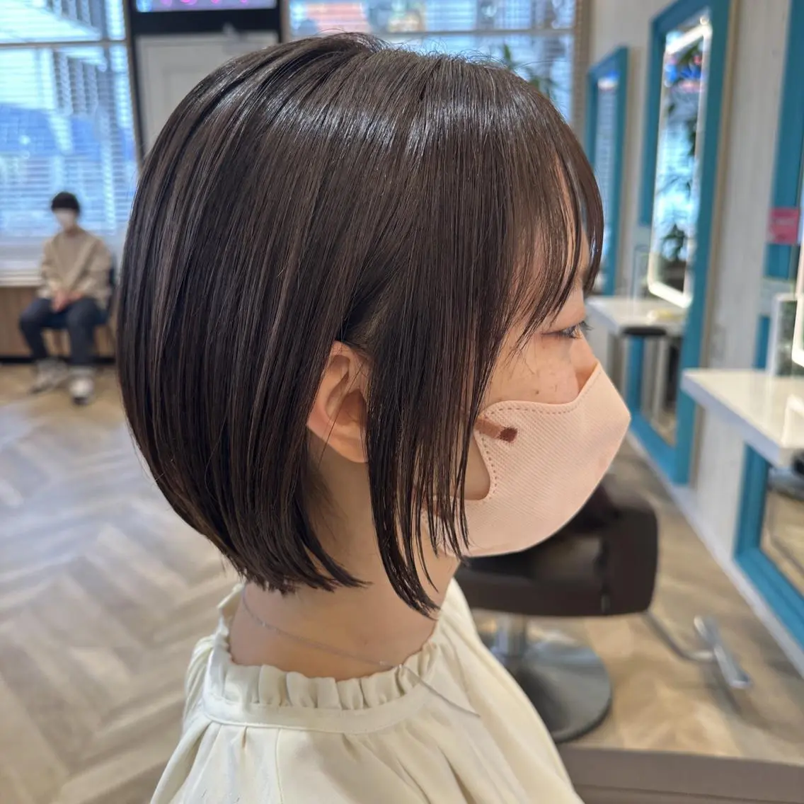 ショート レイヤー 髪質改善 fiti横須賀中央のヘアスタイル