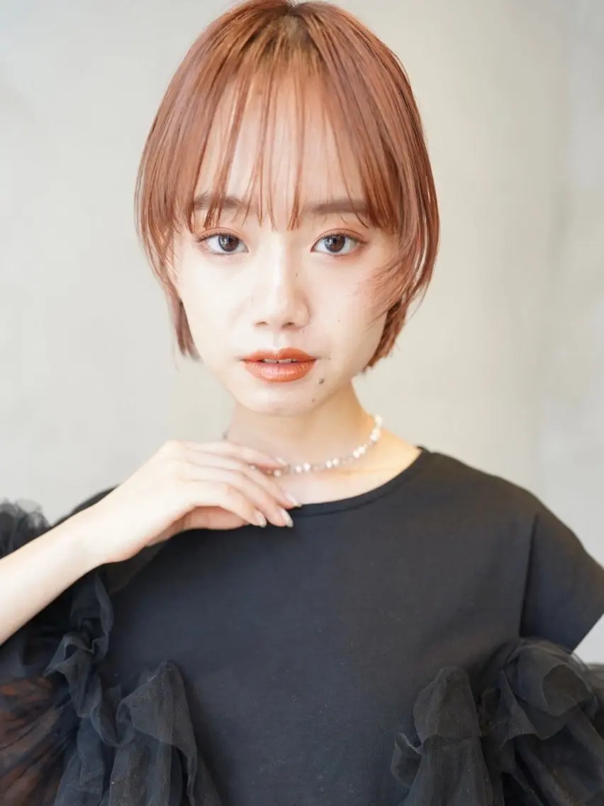 ショート カラー カット トリートメント 似合わせレディース/ メンズ/あゆかのヘアスタイル
