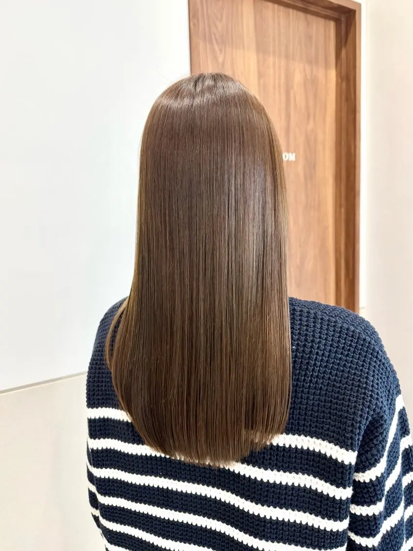 ☁️カラー＋髪質改善OggiOttoトリートメント🥝の写真