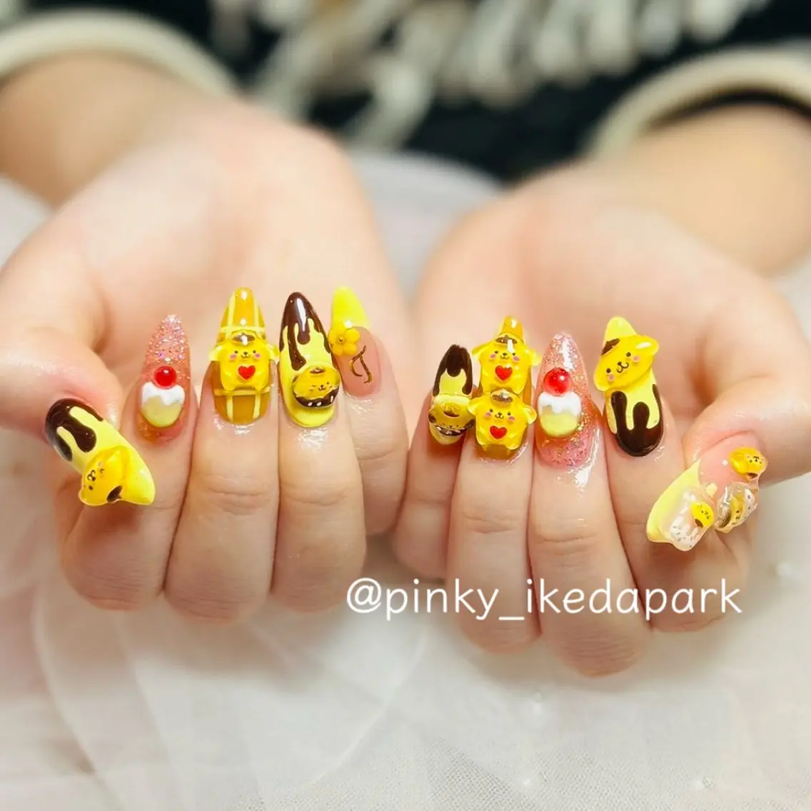 ネイル ハンドネイル ピンキー 池田公園店のネイルデザイン