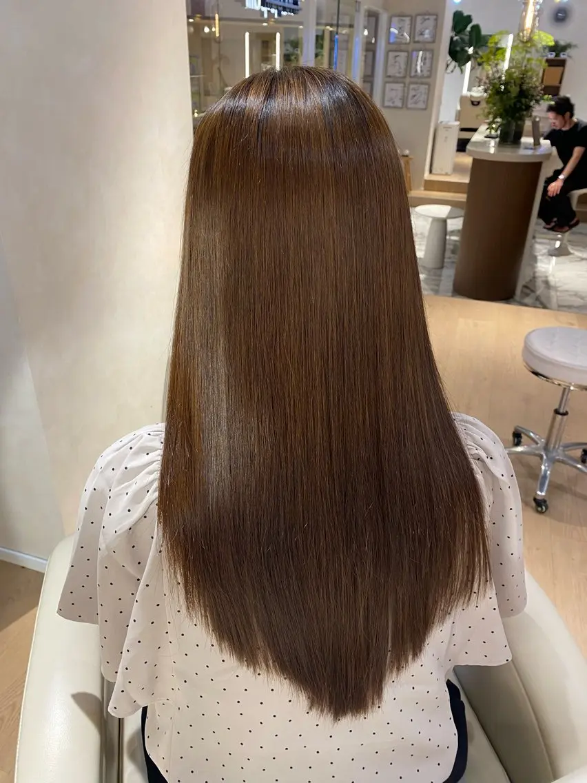 ロング 髪質改善 髪質改善ストレート ✂️前田龍之介のヘアスタイル