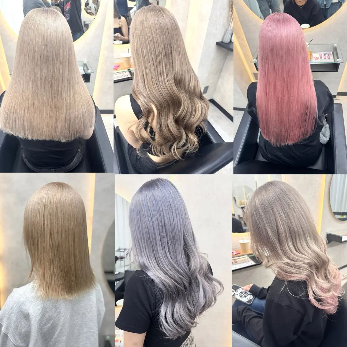 セミロング 垢抜け🪄透明感✨ ブリーチ特化のヘアスタイル