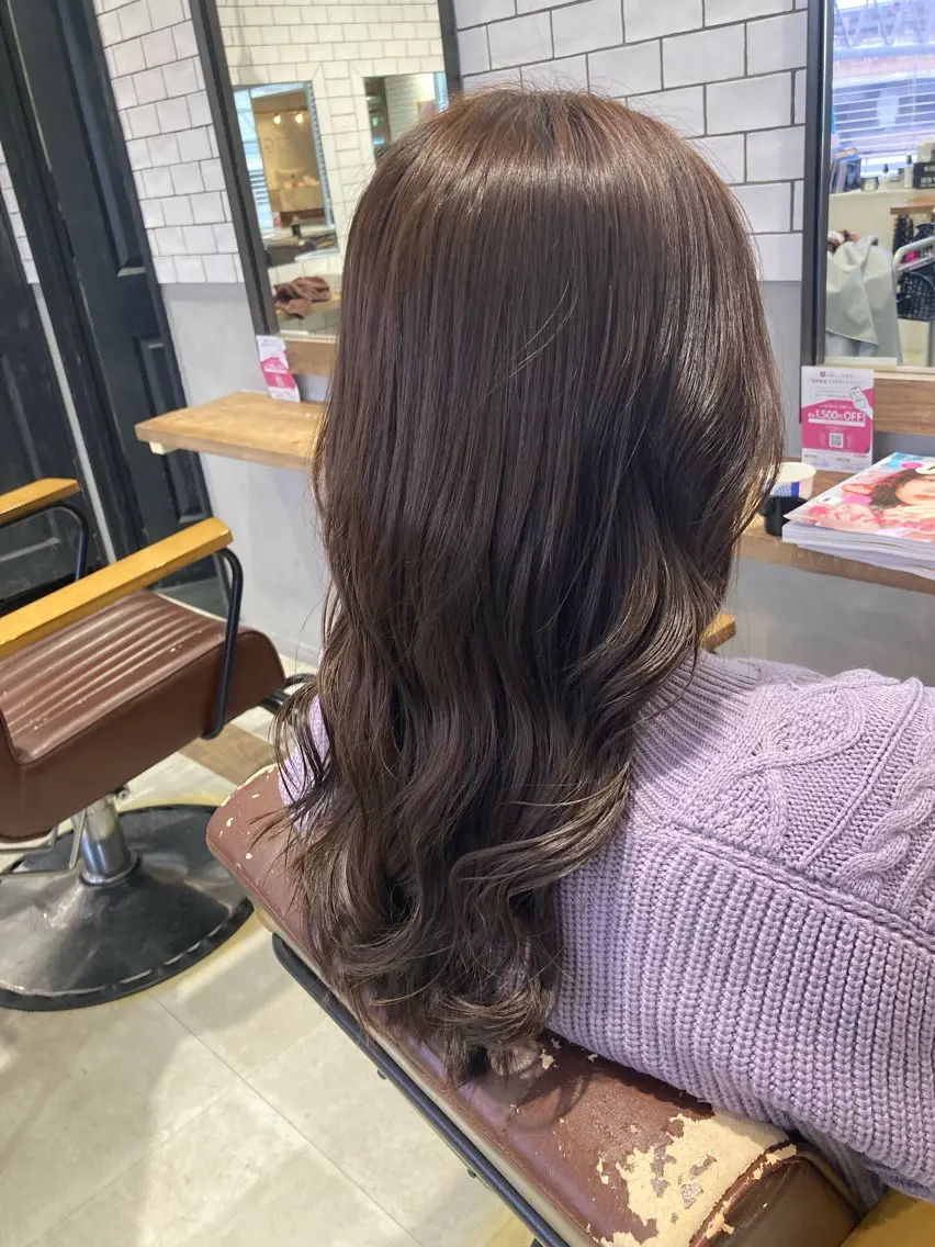 ミディアム カット ヘアカラー 菊地 優斗のヘアスタイル