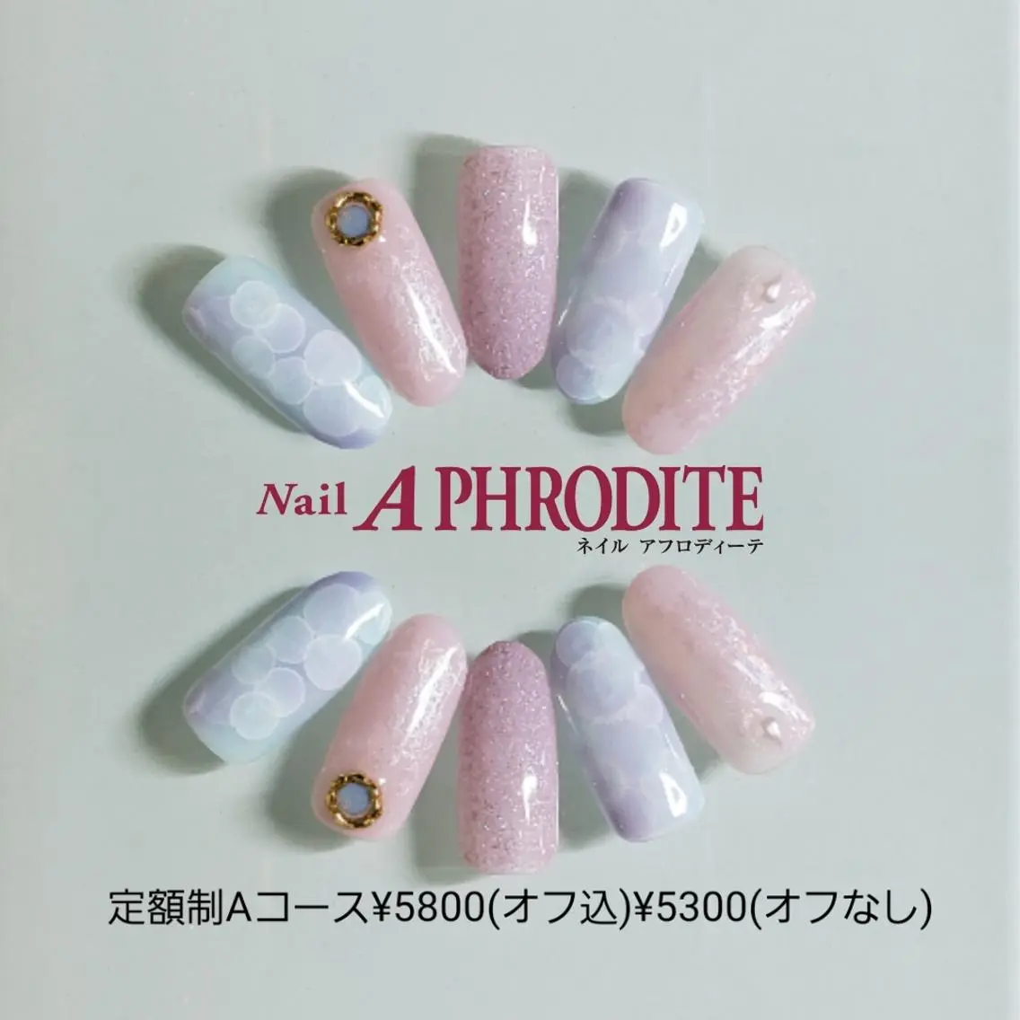 ネイル 持ち込み ハンドネイル Nail  Aphroditeのネイルデザイン
