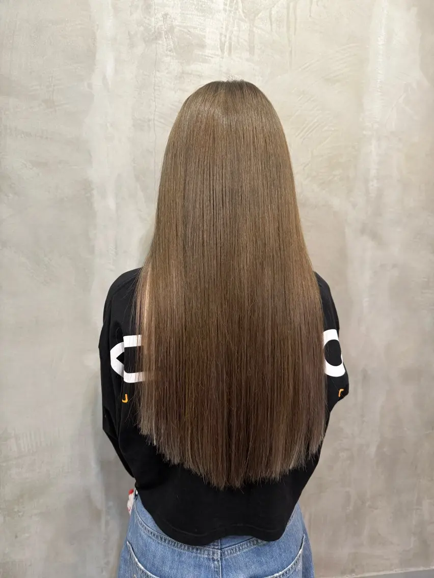 ロング プルエクステ エクステ 菱沼 侑香のヘアスタイル
