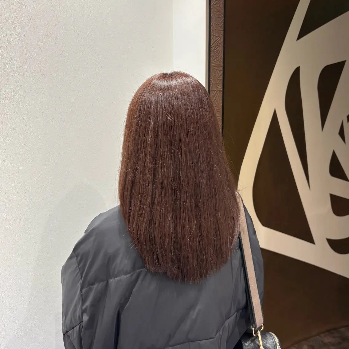 ロング カラー ブラウンカラー オレンジ オレンジブラウン ピンクカラー 🌸石間伏 愛理🌸のヘアスタイル