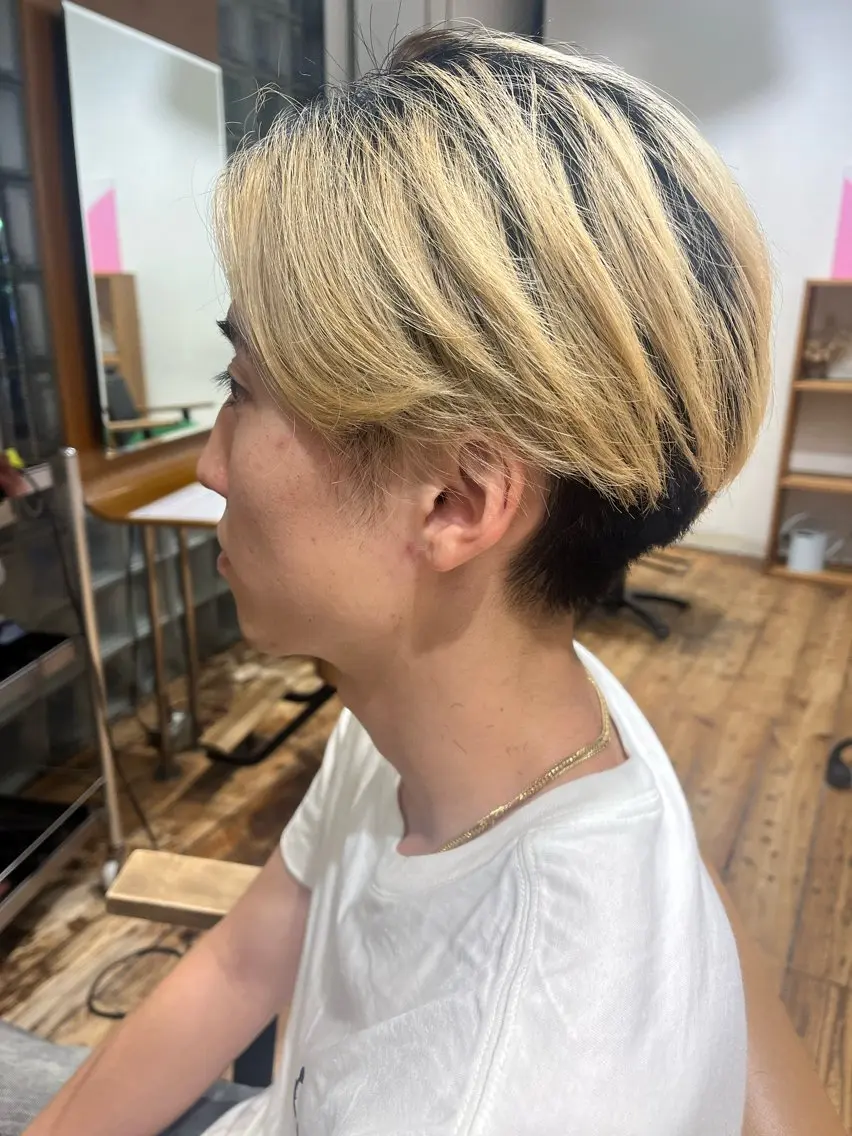 メンズ センターパート メンズカット/カラー 🐳KOKOROのヘアスタイル