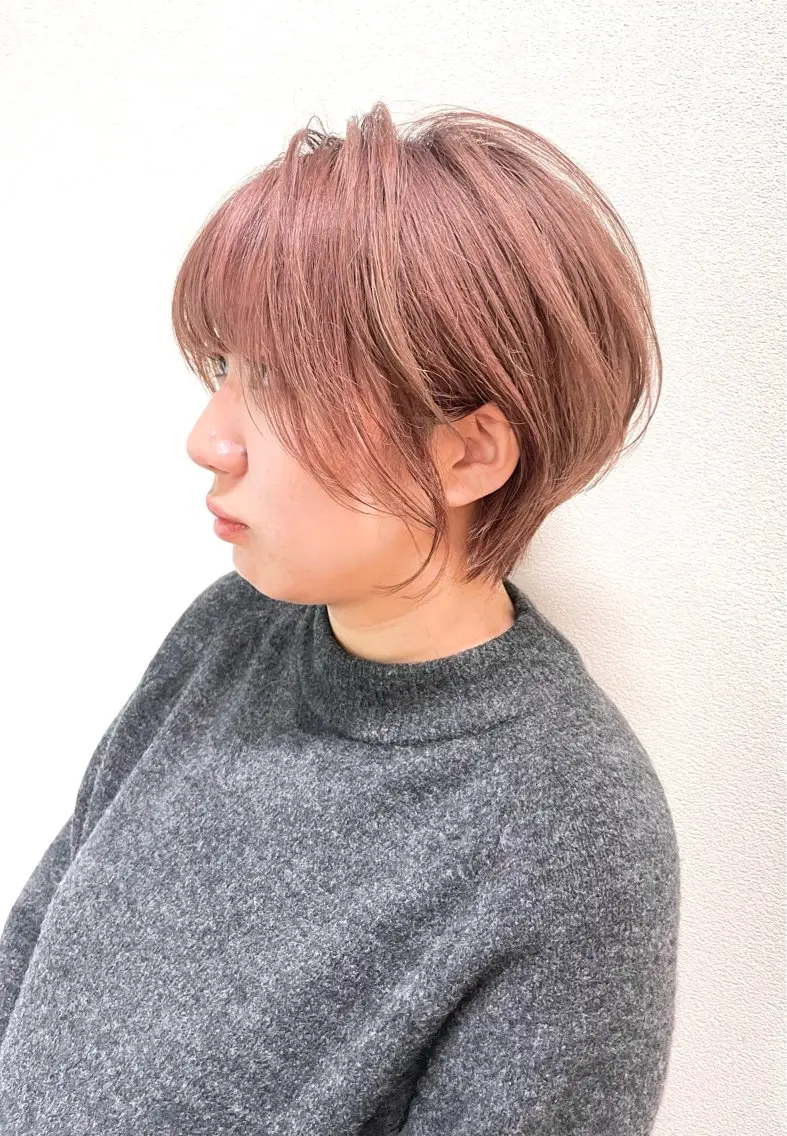 【人気No.3✨】骨格整形カット+ケアブリーチデザインカラー(バレイヤージュ、ハイライト可)+TOKIOトリートメントの写真