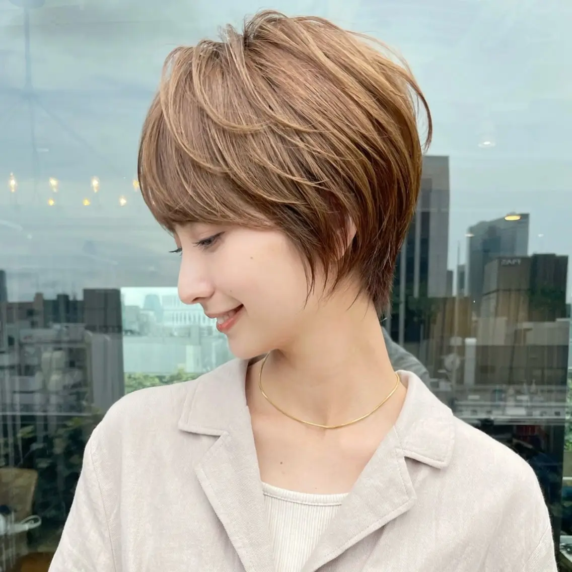 ショート カラーモデル募集中/ みずな💜🫧‪のヘアスタイル