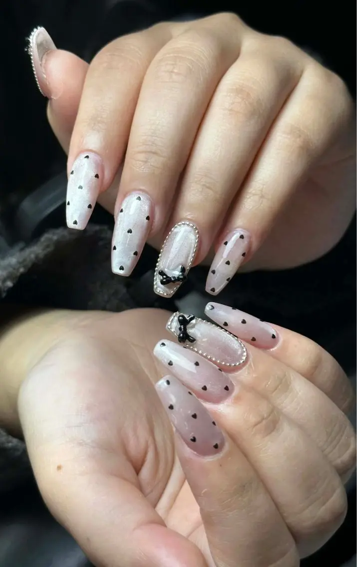 ネイル 韓国ネイル 持ち込み ニュアンスネイル ネイルチップ 冬ネイル RINN ANA.CHUOのネイルデザイン