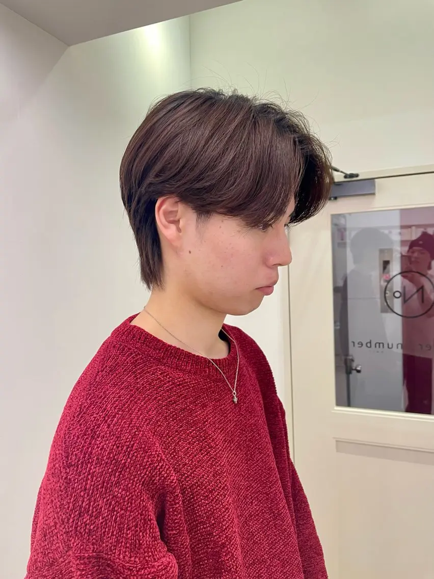 【メンズカット+ワンカラー】白髪染め◎の写真