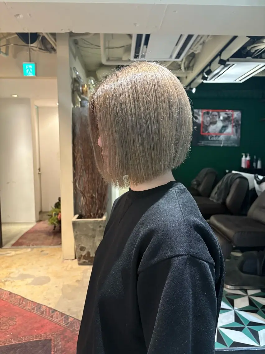 ⭐️ブリーチ➕カラー➕トリートメント⭐️の写真