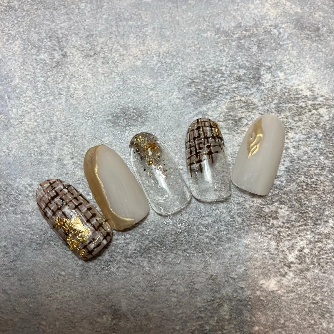 ネイル ハンドネイル mks＊nail //  枚方長尾のネイルデザイン
