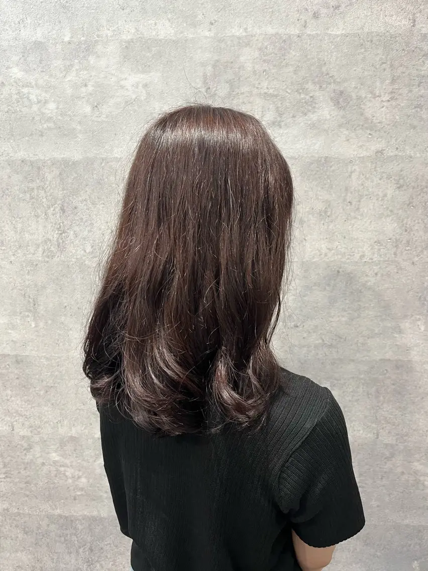 ミディアム ヘアカラー トリートメント 椙山 沙南子のヘアスタイル