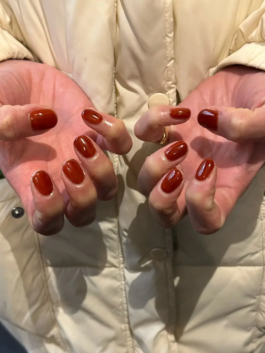 ⭐︎オフなし⭐︎【hand】ワンカラーorラメグラネイル☆ご新規様限定の写真