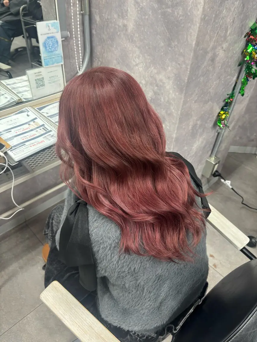 ロング ヘアカラー トリートメント Riko🐰💗/ モテ艶髪《本厚木》のヘアスタイル