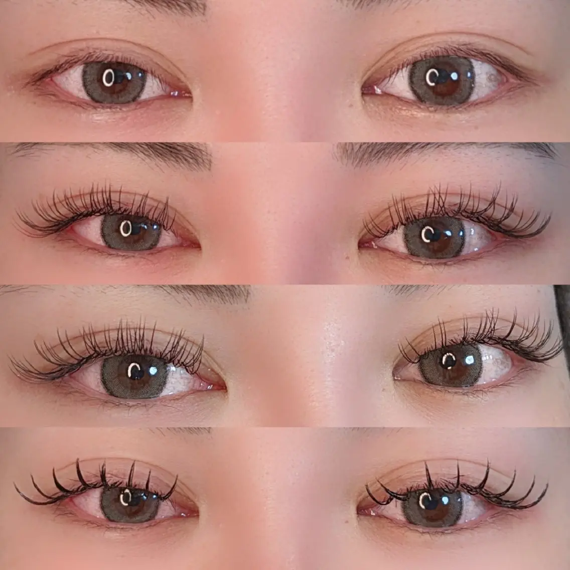 ボリュームラッシュ80束🌈500本保証❣️必ず詳細を確認くださいの写真