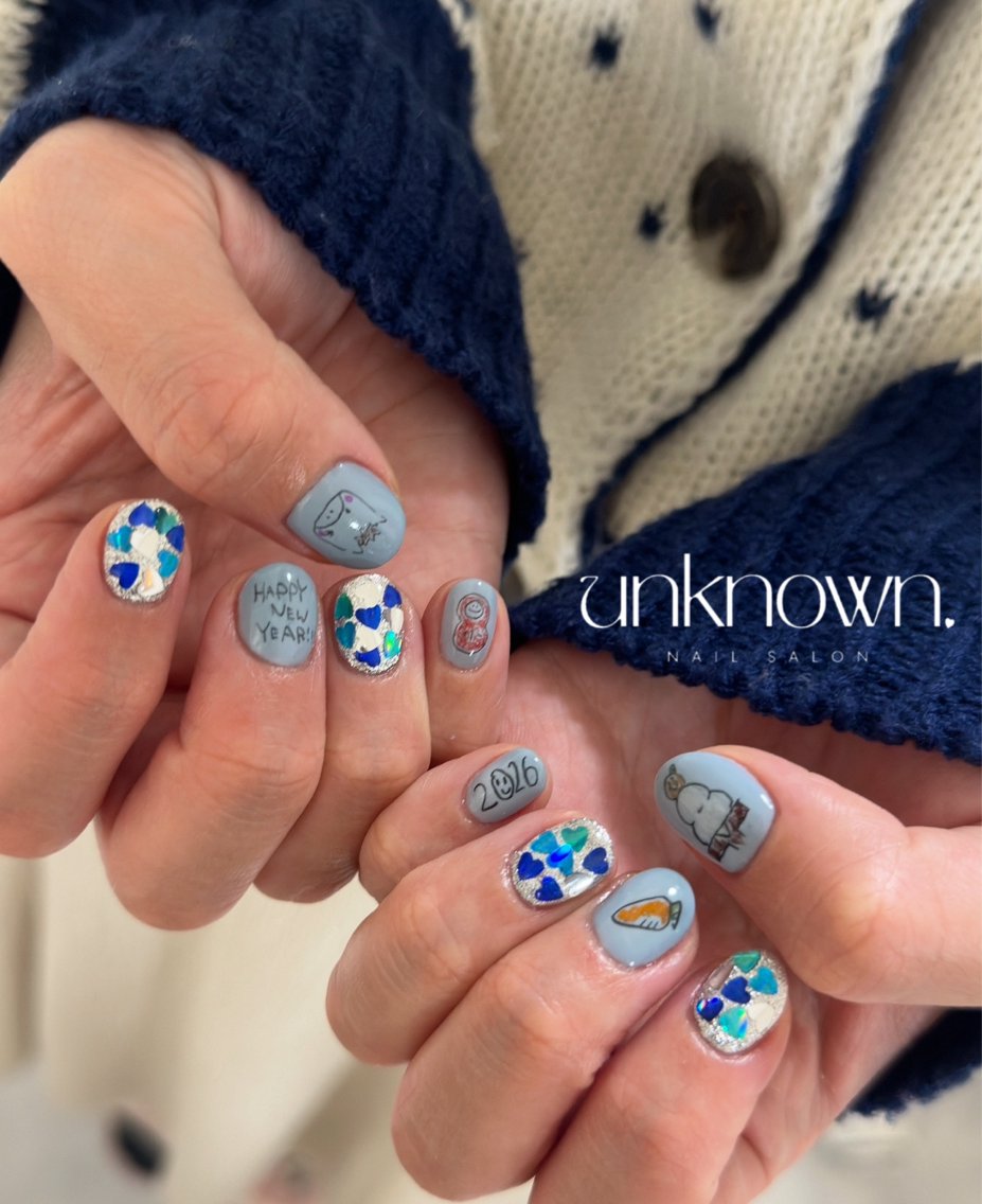 ネイル ハンドネイル NAiL SALON unknown.のネイルデザイン