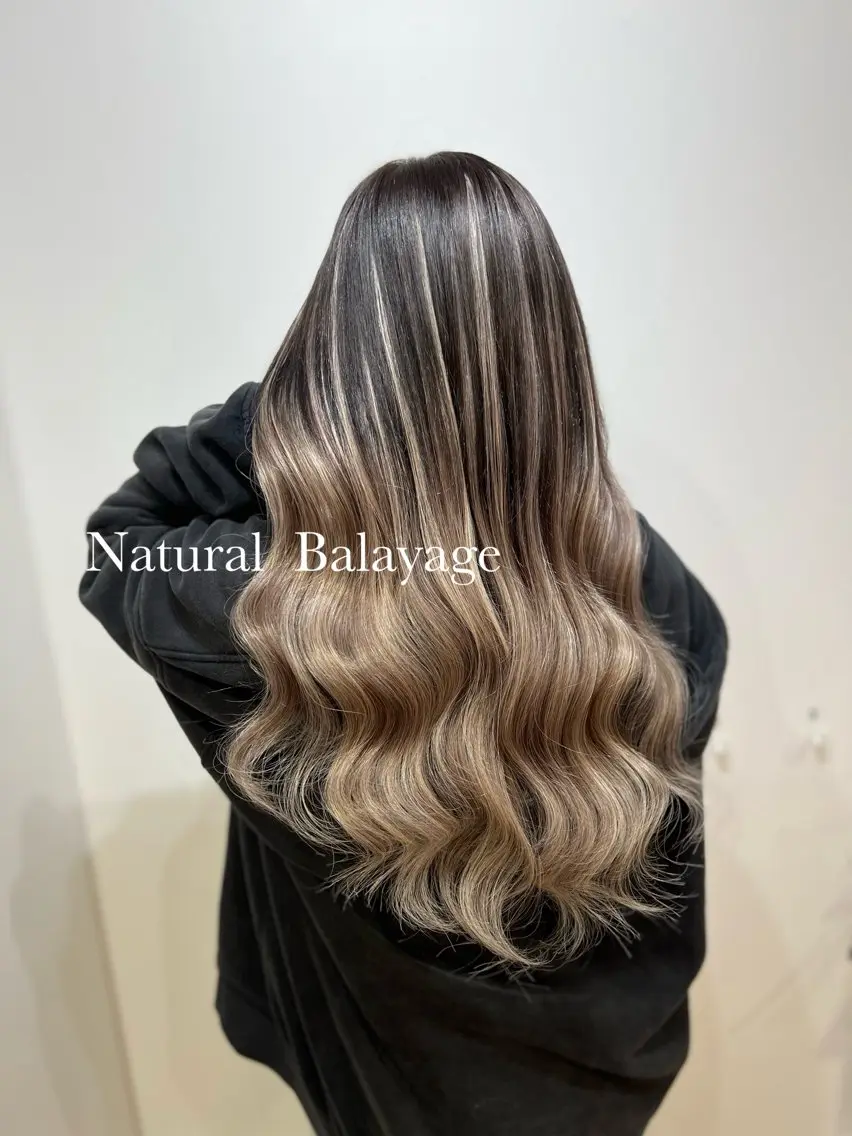 ロング エクステ レイヤーカット エクステ salon COCO ここなのヘアスタイル