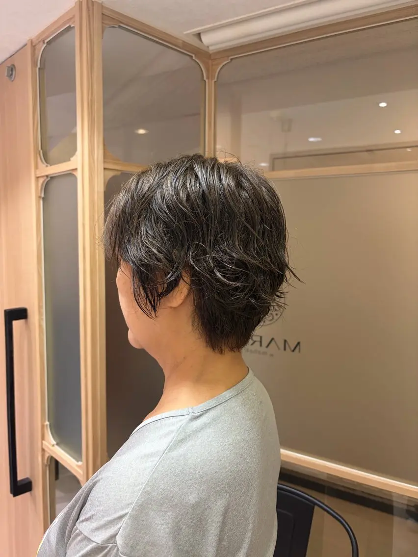 ショート くせ毛 RosierBleu 中山のヘアスタイル