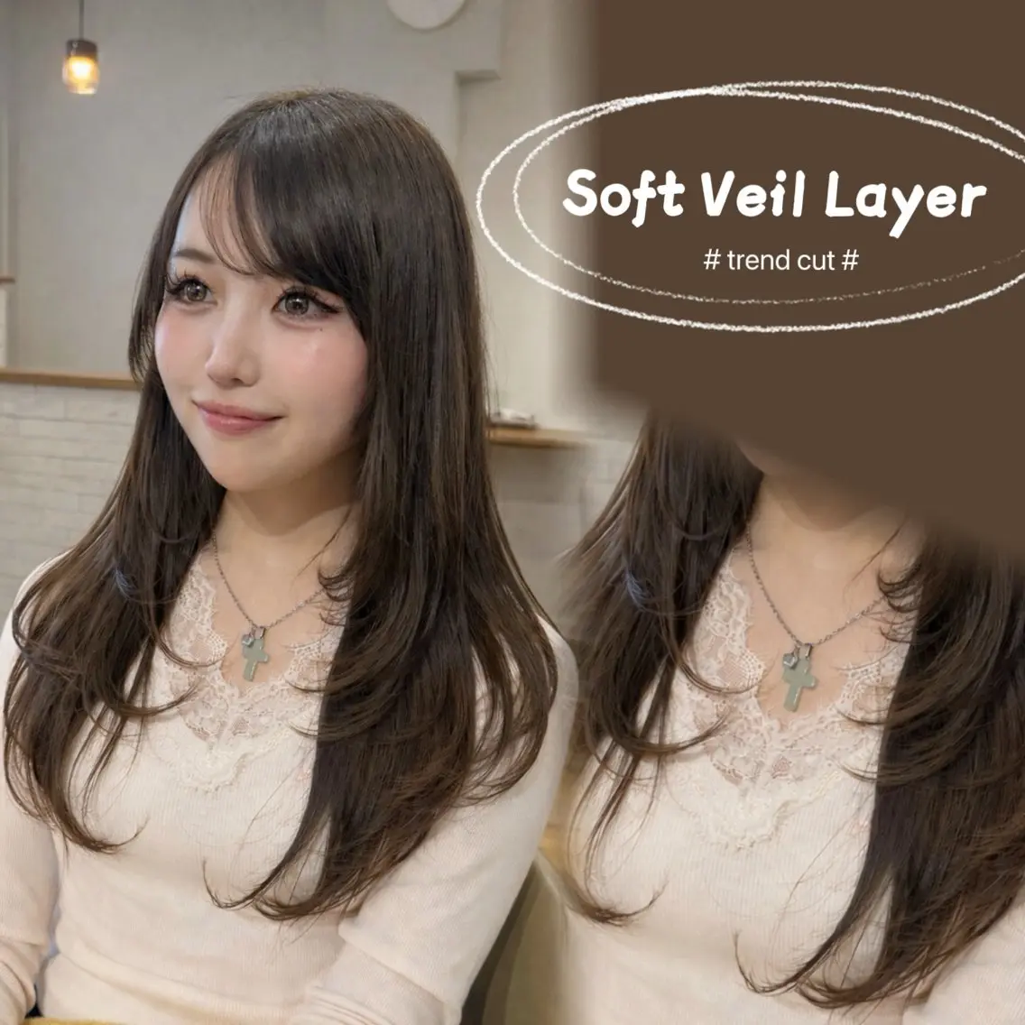🫧似合わせカット× 4 step ダメージケアトリートメント‎🤍の写真