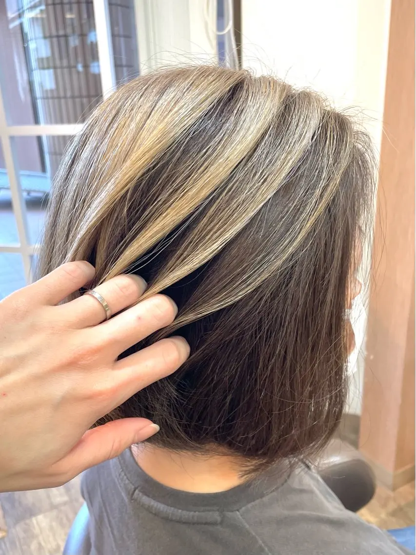 ショート カラー ヘアカラー トリートメント メンズパーマ🌀/ 中村郁未のヘアスタイル