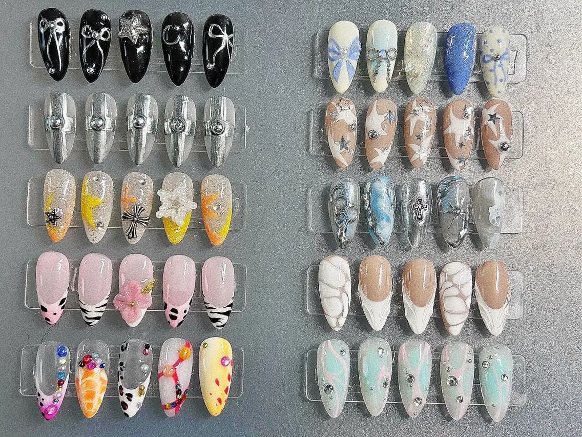 【人気No.3★おしゃれ見えnail】trendデザイン 30種 ¥10340 yenの写真
