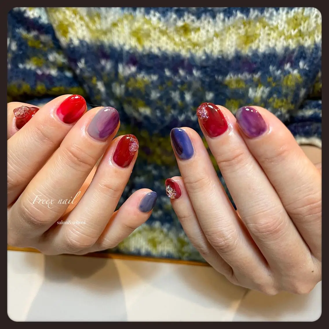 ネイル ニュアンスネイル ハンドネイル フットネイル freex nail /ニュアンス/個性派のネイルデザイン