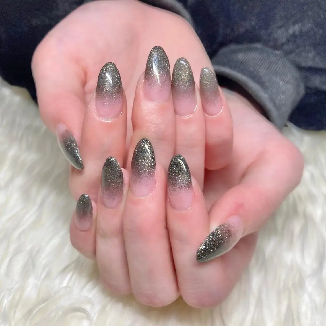 ネイル 成人式 ジェルネイル パラジェル スカルプネイル 冬ネイル ハンドネイル Nail&eye Belire 新宿のネイルデザイン