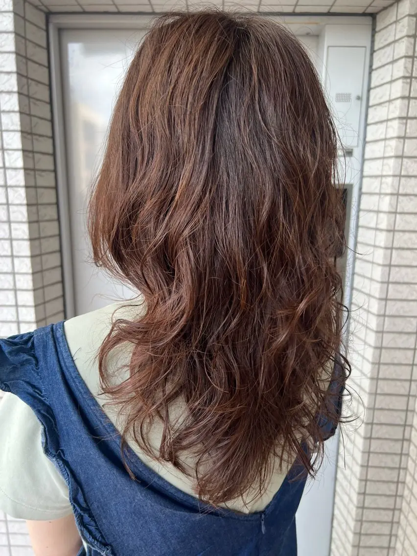 ロング Mika Haraguchiのヘアスタイル