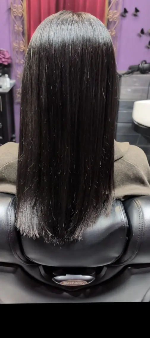 ロング ヘアカラー トリートメント 渡辺 康行のヘアスタイル