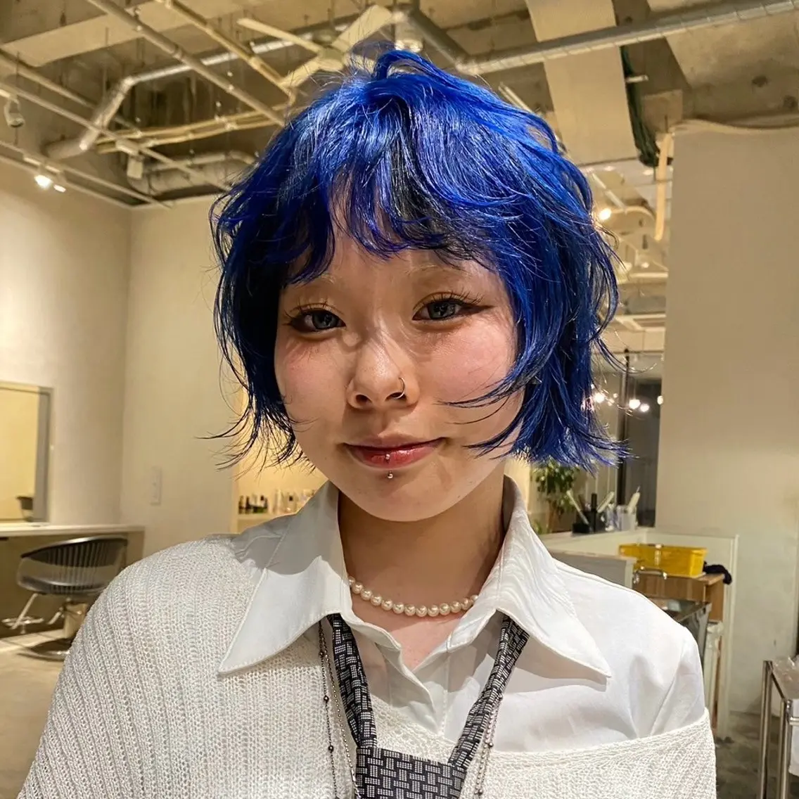 カラー ハイトーン/名駅 ここなのヘアスタイル