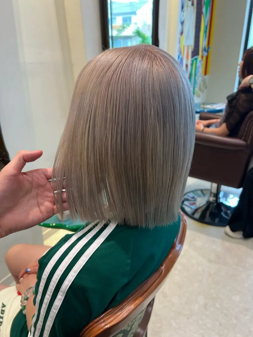 ミディアム 平田 和也のヘアスタイル