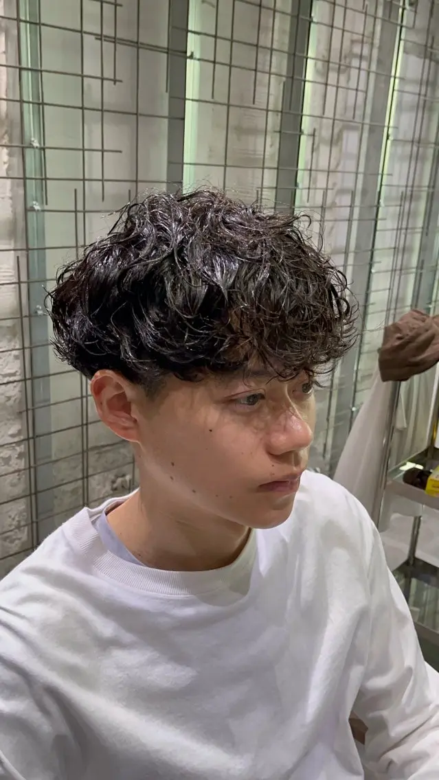 メンズ メンズパーマ カット パーマ UMM daichi メンズパーマのヘアスタイル