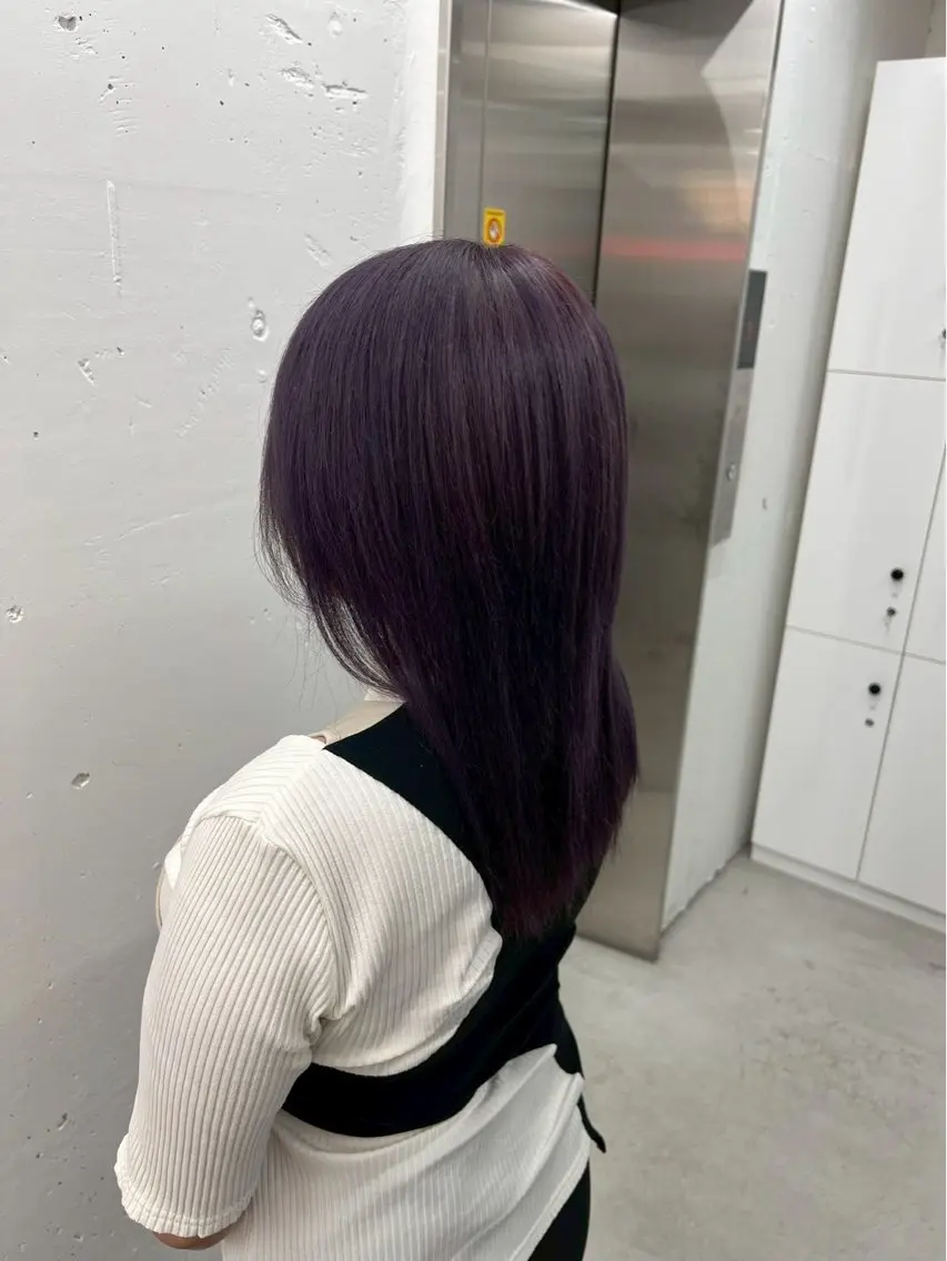 【ミニモ限定】ツヤ重視ラベンダーカラー+トリートメントの写真