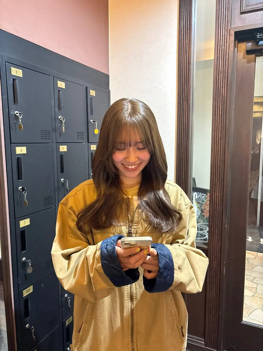 ブリーチなしダブルカラー➕2STEPトリートメントの写真