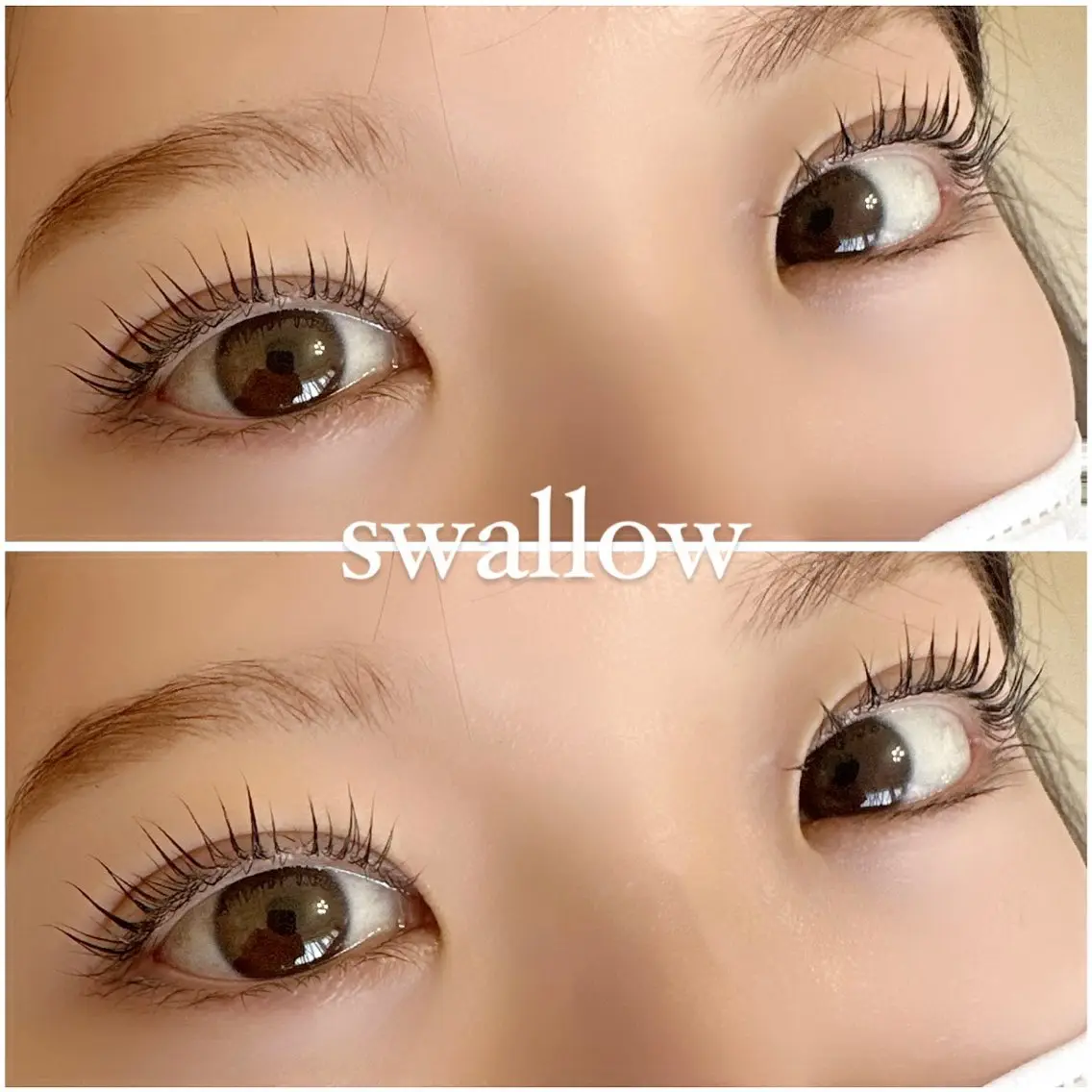 マツエク・マツパ 一重×まつ毛パーマ マツパ swallow 奈良西大寺店のマツエク・マツパデザイン