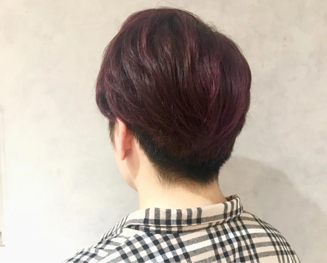 カラー メンズ ︎︎🧸 ユリ ︎︎🧸のヘアスタイル