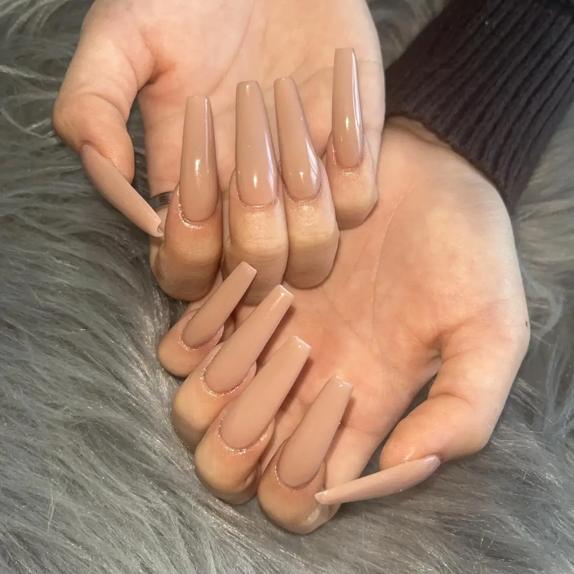 ロング ネイル ハンドネイル yukina nailのネイルデザイン