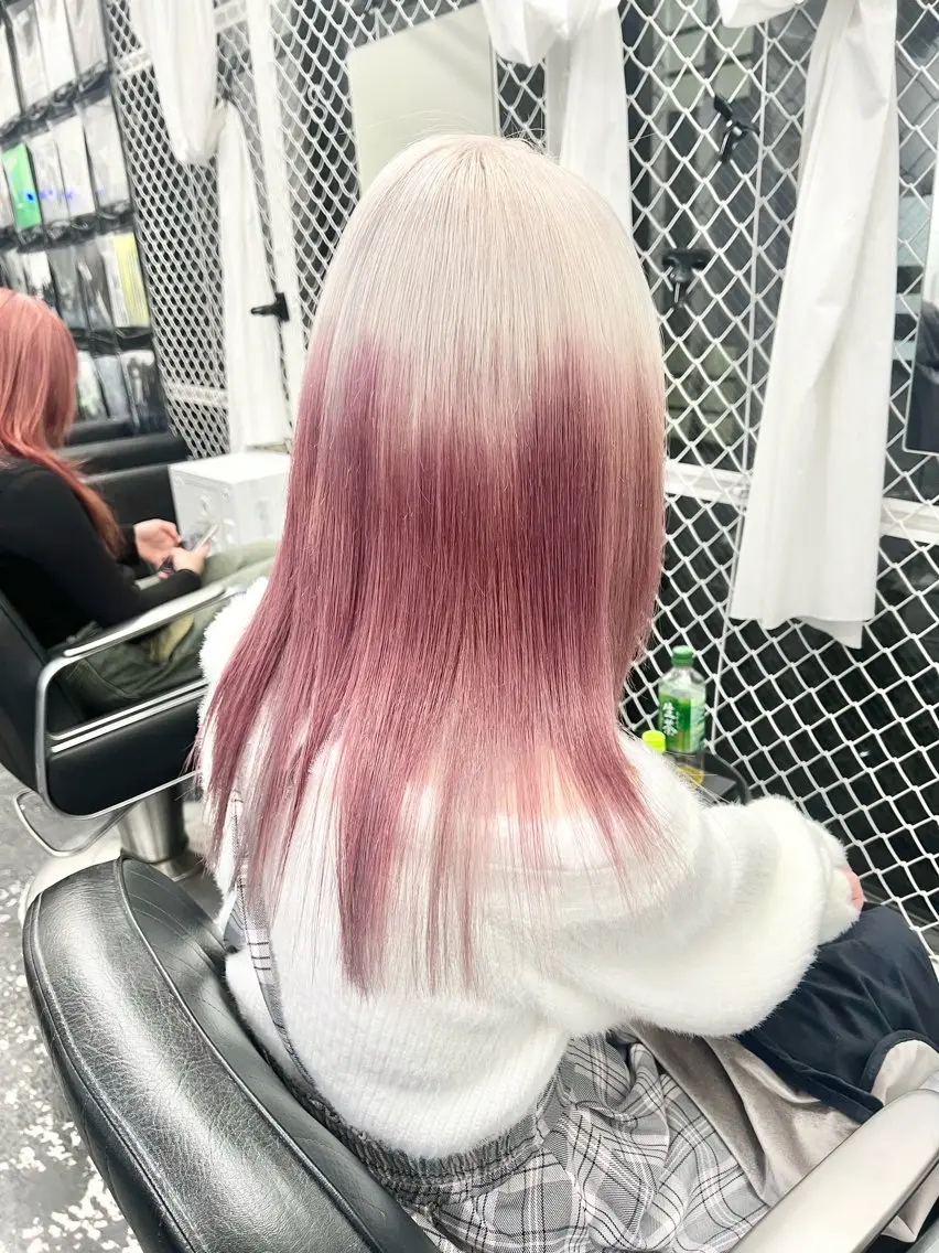 ミディアム カラー カット ヘアカラー トリートメント HARU//原宿🤍 リピート率NO.1のヘアスタイル