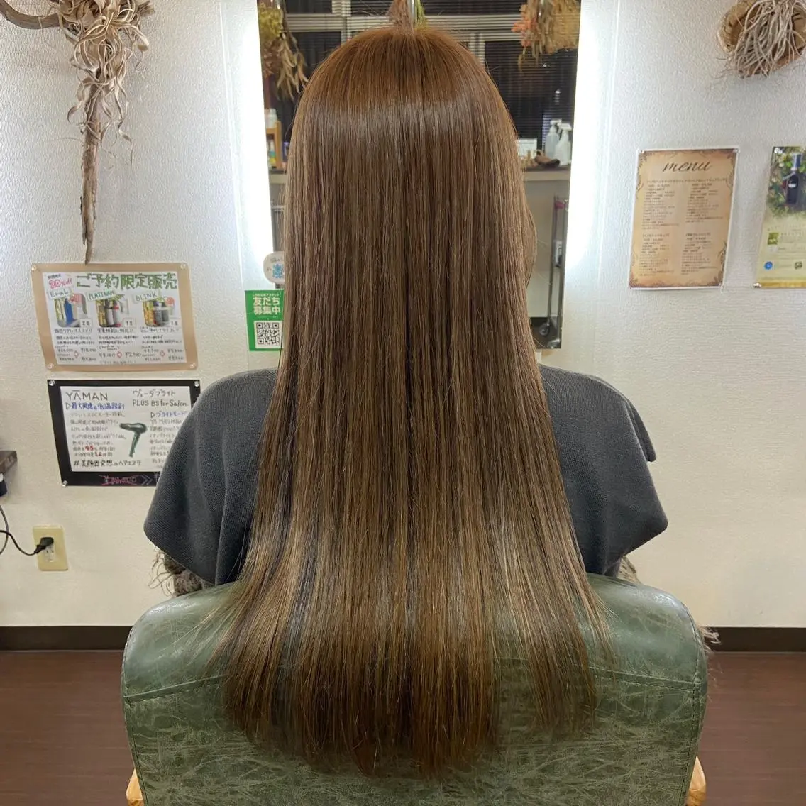 ロング カラー バイオレットカラー ヘアカラー 💜推しインナー カラー/菊池柊真💜のヘアスタイル