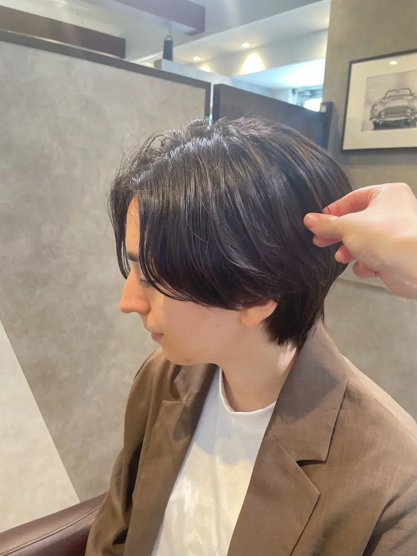 ショート ショートヘア特化/ 貴田沙知のヘアスタイル