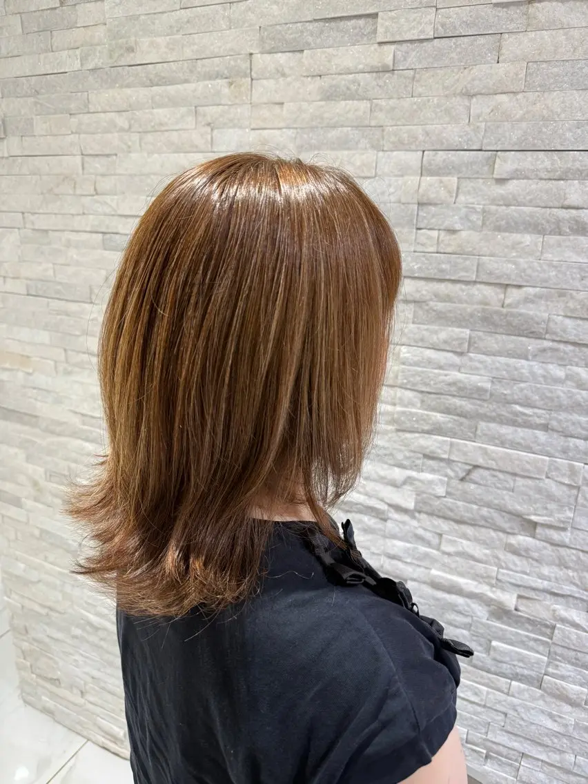 カラー KINGDOM 清野　都和のヘアスタイル