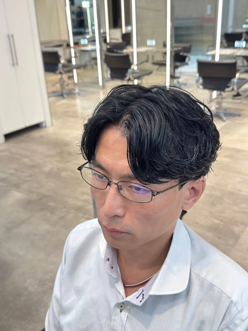 ショート パーマ カット パーマ fifth 児玉達哉 当日予約🙆のヘアスタイル