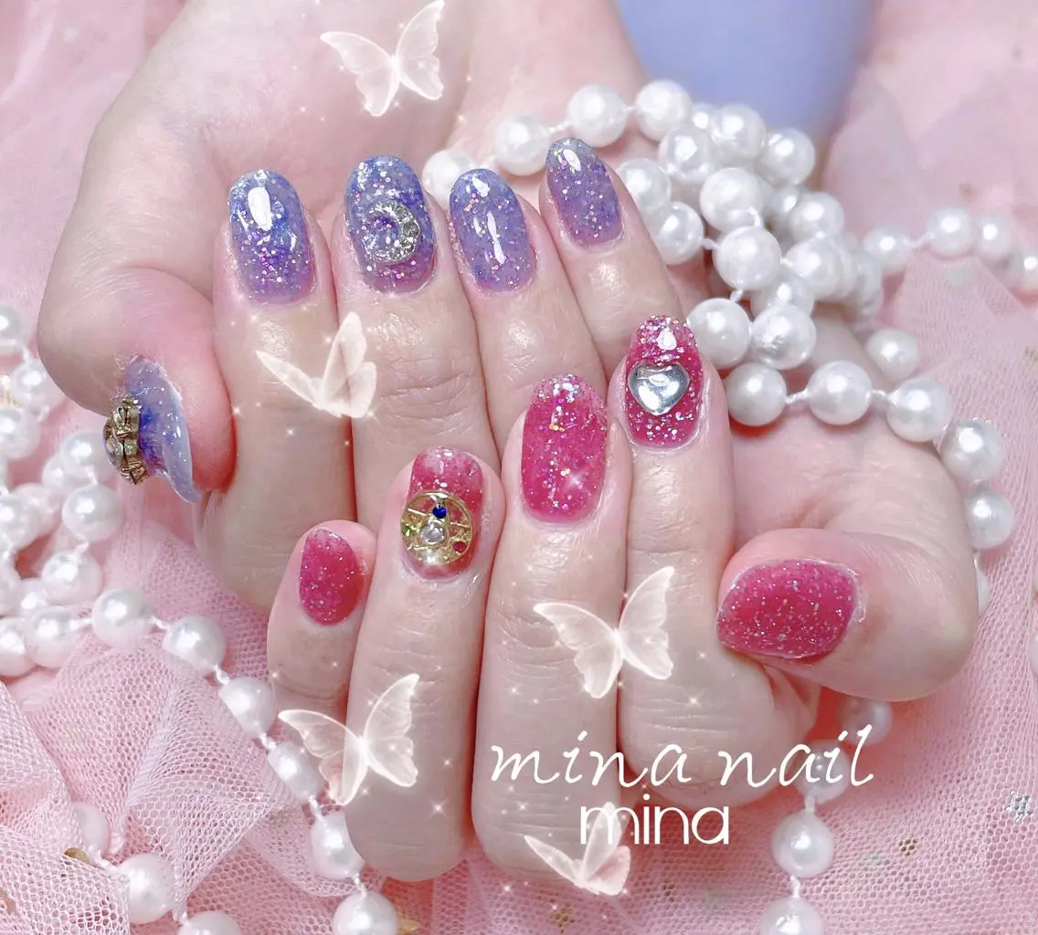 ネイル 🎀まゆ 🪽🐾のネイルデザイン