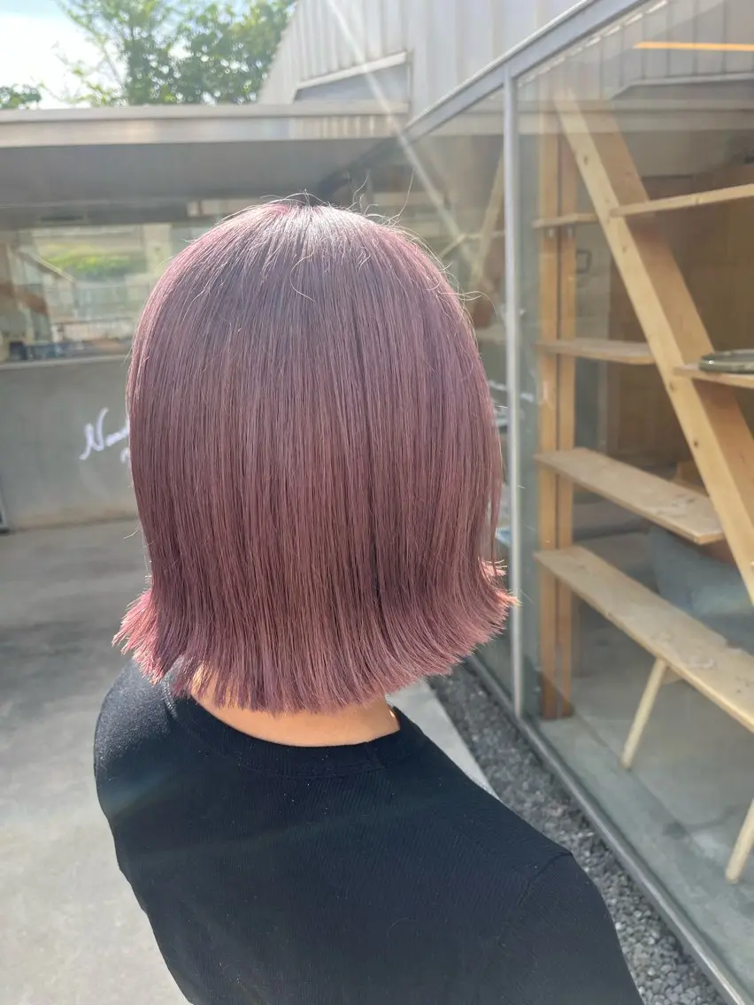 カラー ヘアカラー TEMIL HAIR 彩香のヘアスタイル