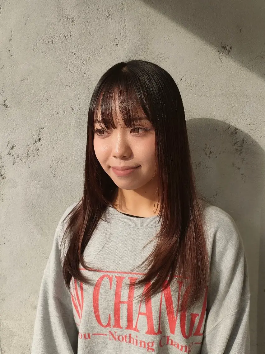 ロング 縮毛矯正 ❁︎NOAN❁︎ 6/22(月)空き有のヘアスタイル