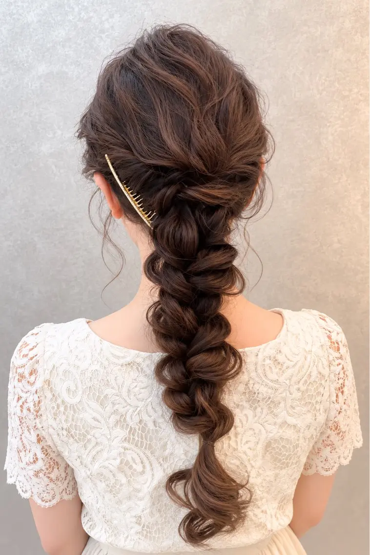 ロング ヘアアレンジ ヘアセット 【enil代表】 杉林和哉のヘアスタイル